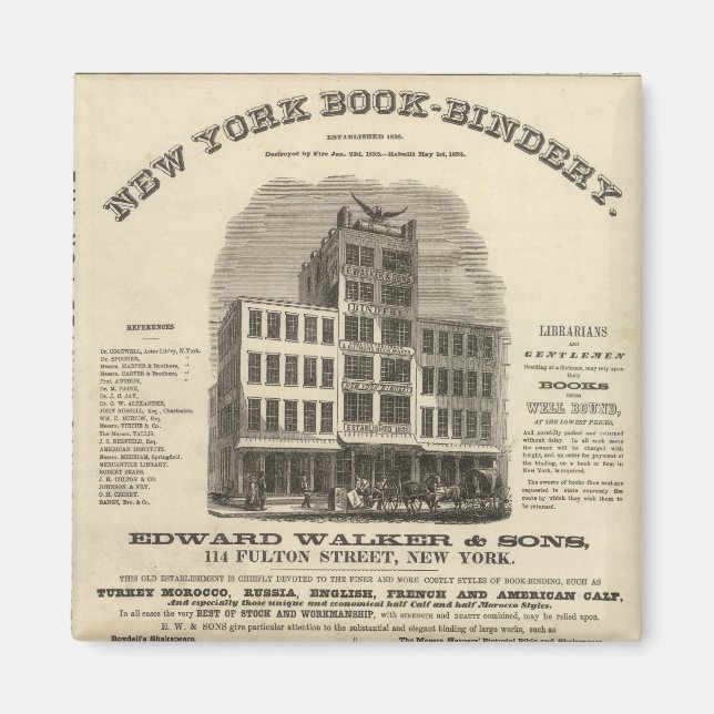 Frontispiece Coltons amerikanska Atlas Magnet (Framsidan)