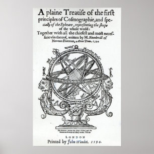 Frontispiece från "A Plain Treatise �" Poster