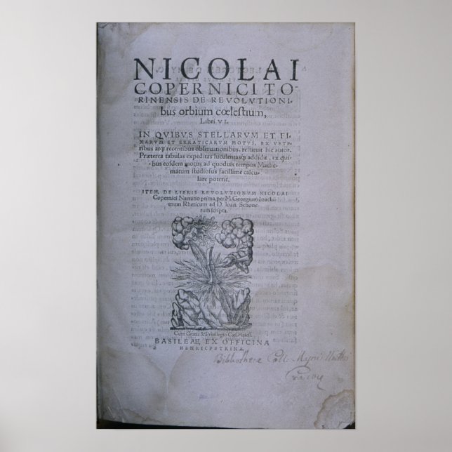 Frontispiece från andra utgåvan poster (Framsidan)