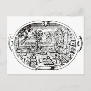 Frontispiece från Herball ( Vykort