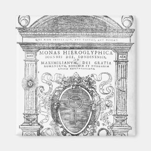 Frontispiece från 'Monas Hieroglyphica Magnet