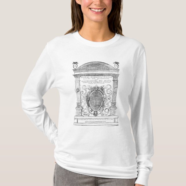 Frontispiece från 'Monas Hieroglyphica Tee (Framsida)