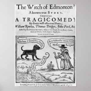 Frontispiece "häxan av Edmonton Poster