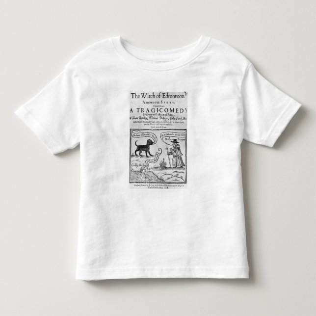 Frontispiece "häxan av Edmonton T-shirt (Framsida)