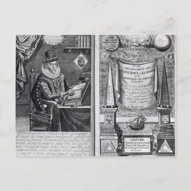 Frontispiece och Titlepage Vykort (Framsida)