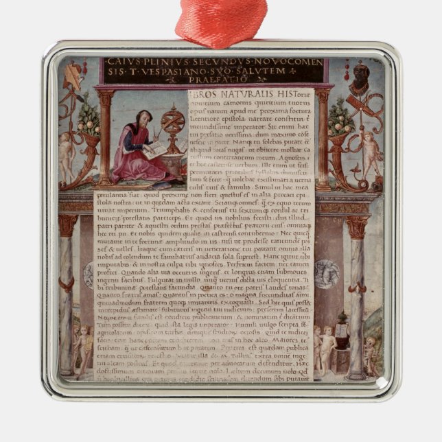 Frontispiece som bokar I-visning en sida av text Julgransprydnad Metall (Framsidan)