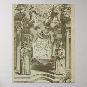 Frontispiece till "chinan som illustreras" av poster