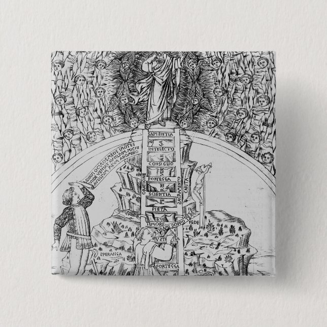 Frontispiece till "Il Monte Sancto di Dio", 1477 Knapp (Framsida)