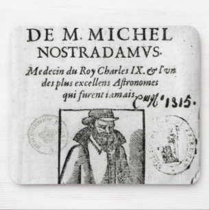 Frontispiece till 'Les Propheties de M. Michel Musmatta