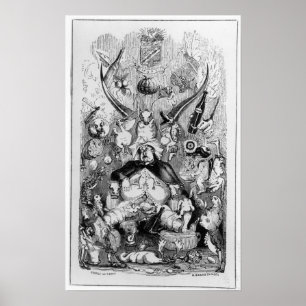 Frontispiece till 'memoarer av en Stomach Poster