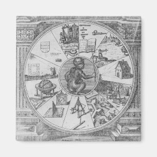 Frontispiece till Robert Fludds Utriusque Magnet