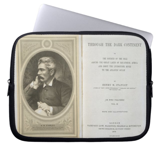 Frontispiece till "till och med den mörka laptop fodral (Framsidan)