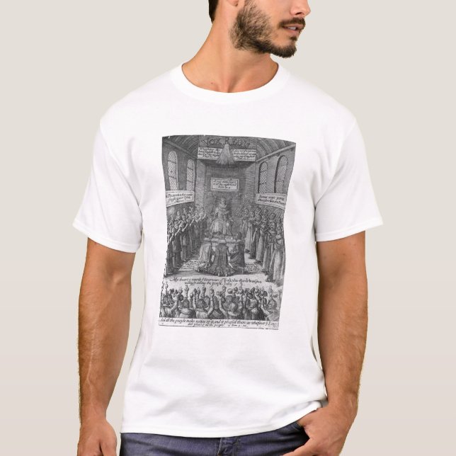 Frontispiece till "Vox Regis" vid Thomas Scott T-shirt (Framsida)