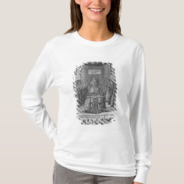 Frontispiece till "Vox Regis" vid Thomas Scott T Shirt (Framsida)