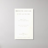 Frontispiece to 'Alice through the Tittar-Glass'