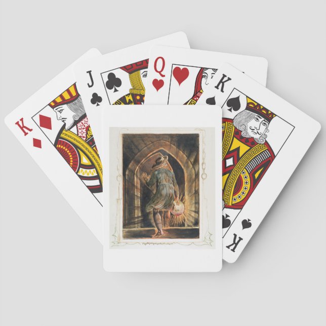 Frontispiece to 'Jerusalem' (Bentley Copy E) 1804- Kortlek (Baksidan)