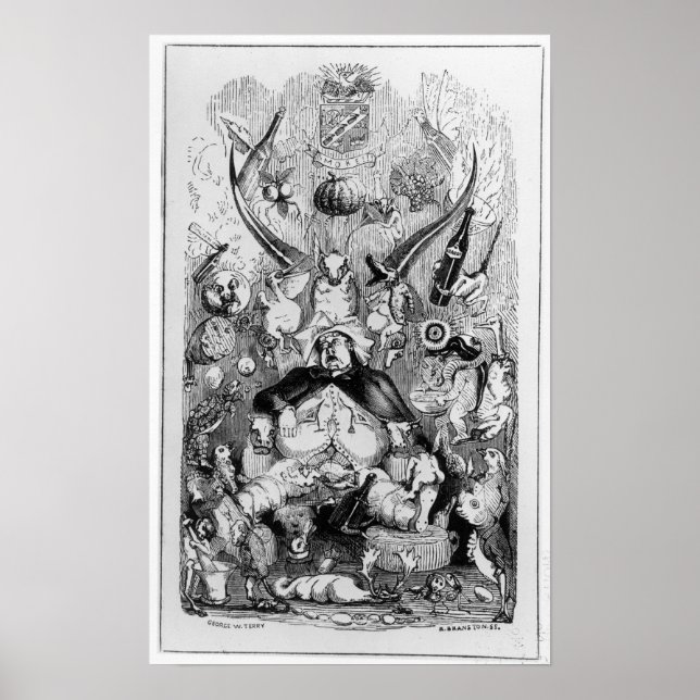 Frontispiece to "Memoirs of a Stomach" Poster (Framsidan)