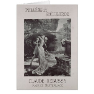 Frontispiece to Pelleas and Melisande by Hälsningskort