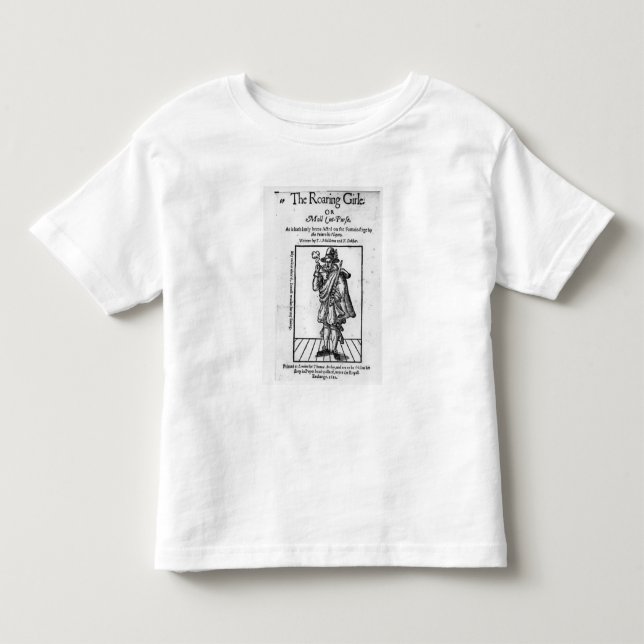 Frontispiece to 'the Roaring Girle' T Shirt (Framsida)