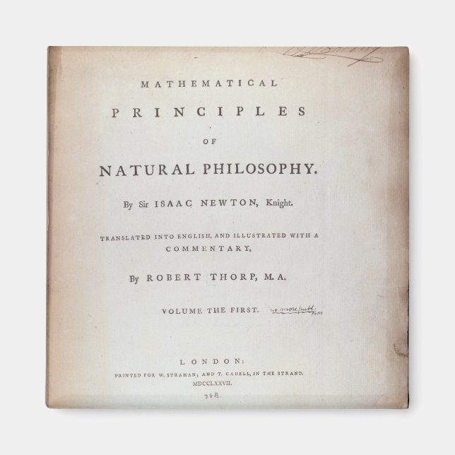 Frontispiece to Volume I Magnet (Framsidan)