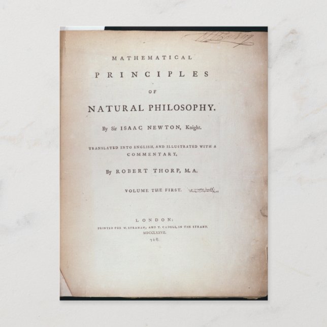 Frontispiece to Volume I Vykort (Framsida)