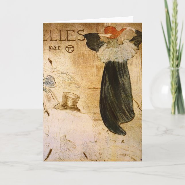 Frontispiece vid Toulouse-Lautrec Kort (Framsida)