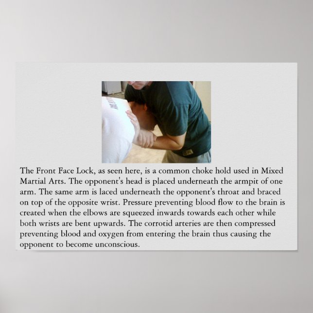 Frontlås eller frontgaller i Ansikte Poster (Framsidan)