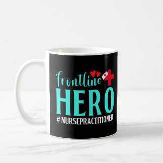 Frontline Hero Nurse Practier Worker Frontline Kaffemugg