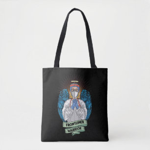 Frontlines Warrior Nurse Hero Medical Worker Tygkasse