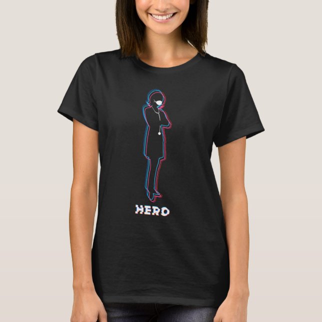 frontlinjehjälte t shirt (Framsida)