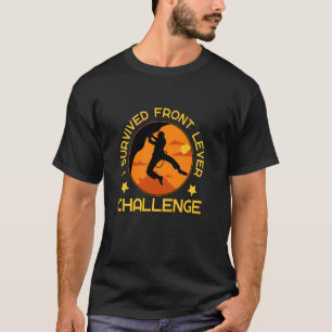 Frontnågonsin, gymnastisk kalibrering Tuckup Dra u T Shirt