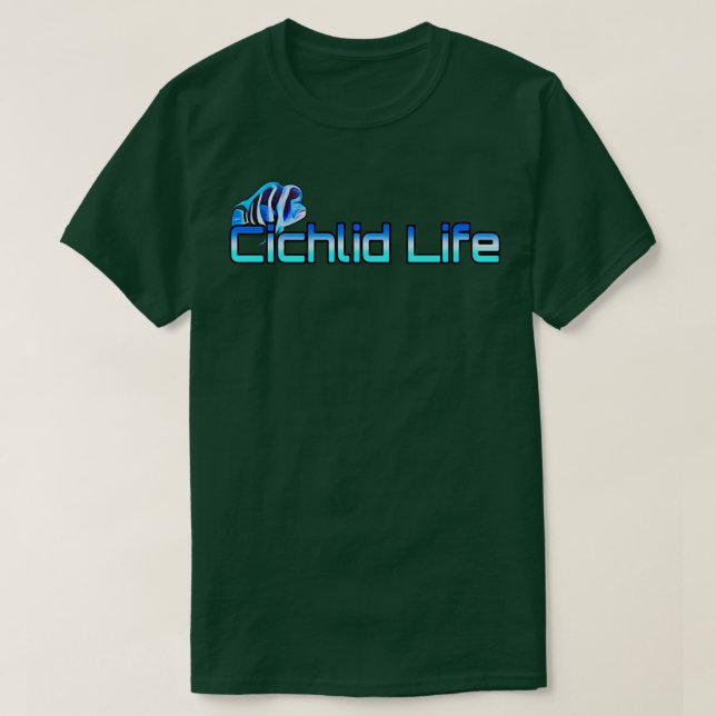 Frontosa Cichlid Life Cichlids Aquarium Gift T Shirt (Design framsida)