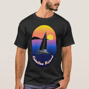 Frontutskrivet på Catalinön T Shirt