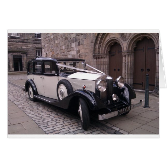 Frontvy av 1936 Rolls Royce 20 25.jpg Hälsningskort (Framsidan Horizontal)