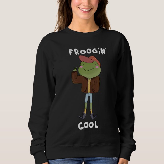 Froogins Coola: Mode Ikon på träsket T Shirt (Framsida)