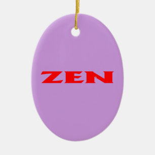 Fröröd lilac oval keramisk ornament