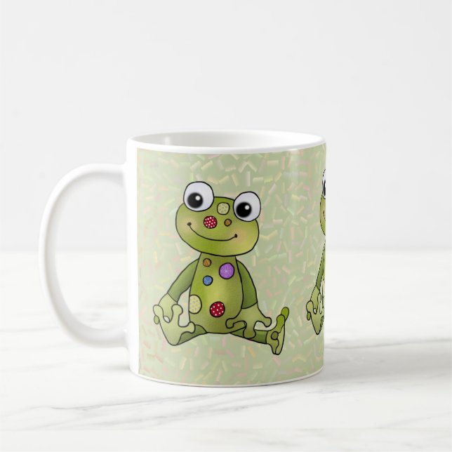 Frosch mit Punkten Kaffemugg (Vänster)