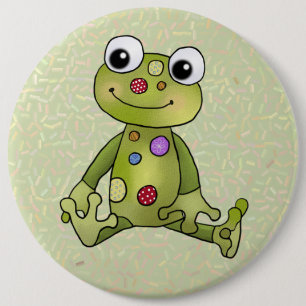 Frosch mit Punkten Knapp