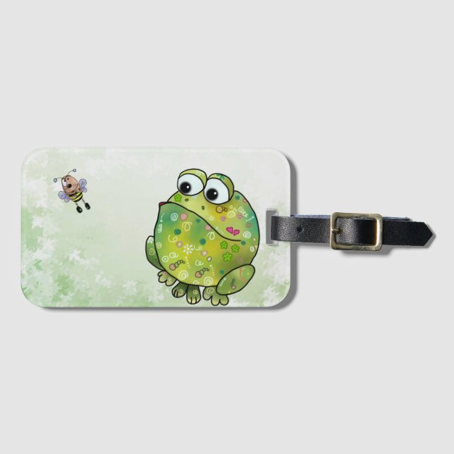 Frosch und Biene Bagagebricka (Framsida horisontal)