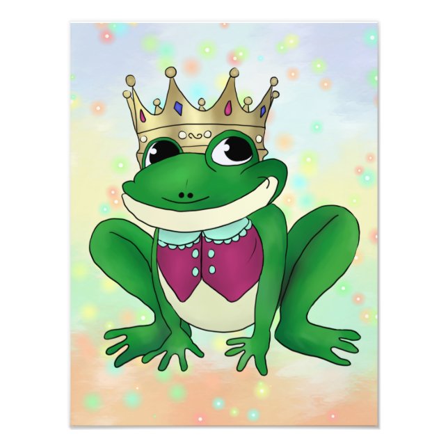 Froschkönig Fototryck (Framsidan)