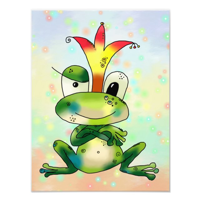 Froschkönig Fototryck (Framsidan)