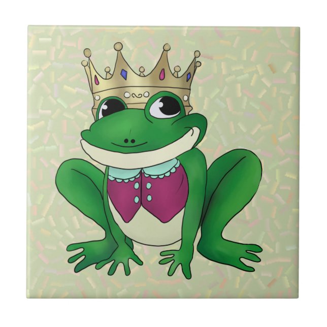 Froschkönig Kakelplatta (Framsidan)