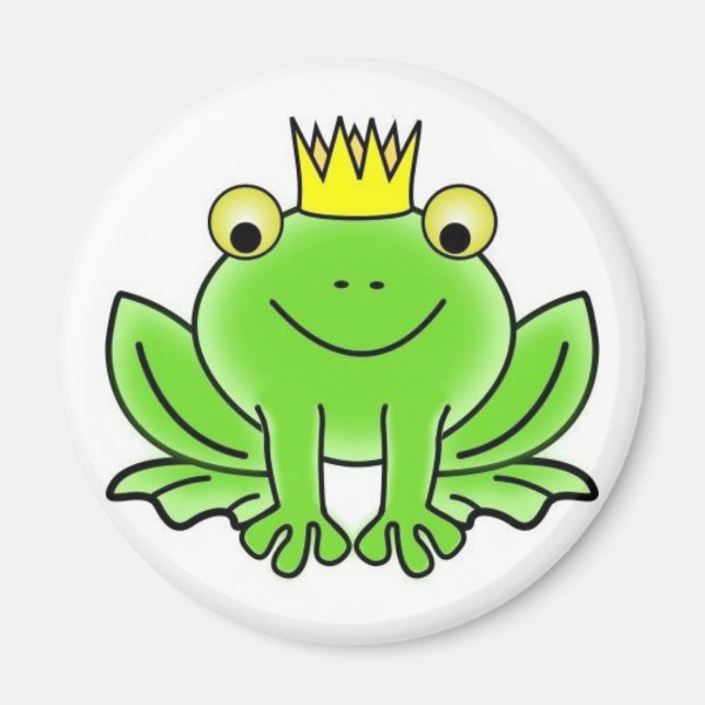 Froschkönig Magnet (Framsidan)