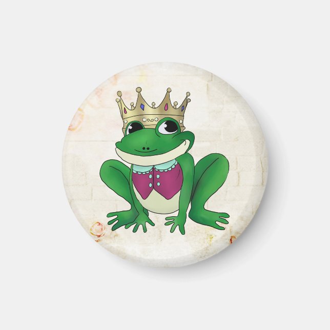 Froschkönig Magnet (Framsidan)