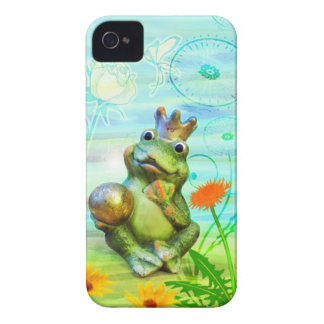 Froschkönig mit Blumen iPhone Hülle Case-Mate iPhone 4 Skal