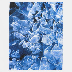 Frossa Effect Blue Ice Fleecefilt