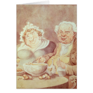 Frossare c.1800-05 hälsningskort