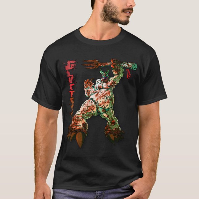Frosseri (svart) tee shirt (Framsida)