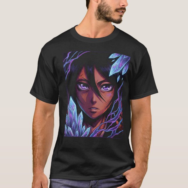 Frost Dance Shinigami – Rukia Kuchiki T Shirt (Framsida)