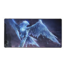 Frost Dragon Gaming Deskmat | Anpassade Desk Morsa